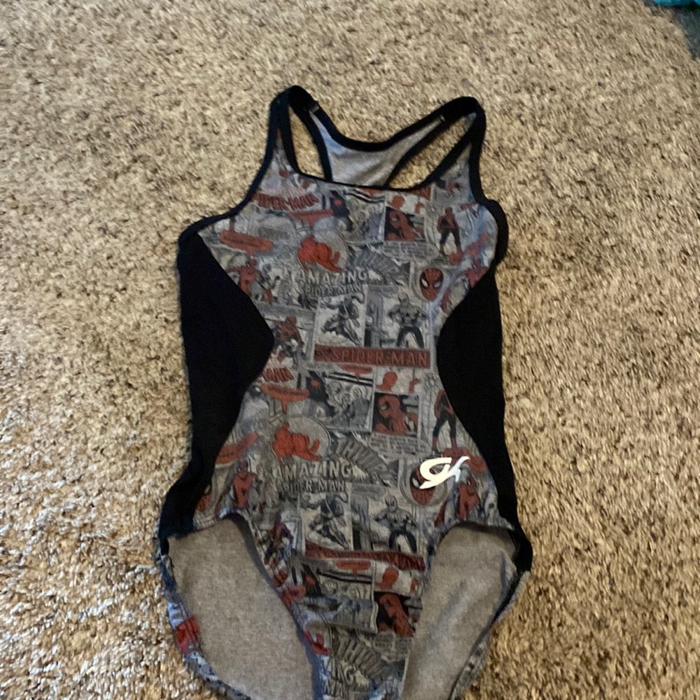 Gk Spider-Man gymnastics leo